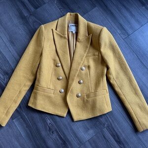 L'AGENCE Mustard Yellow Women's Blazer